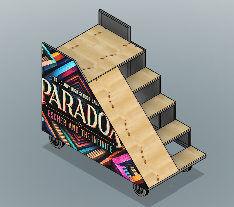 version 2 coroplast mockup, view 4
